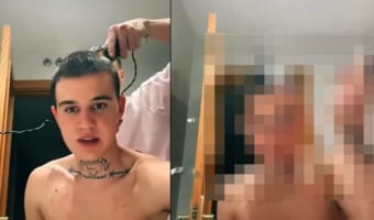 友人の頭をバリカンで刈っていた時に起きた悲劇!アタッチメントを変えている隙に友人が自分で刈ってしまい