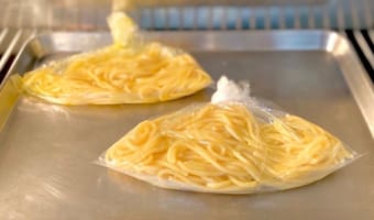 永久保存版!『パスタの冷凍保存方法』このライフハックは便利過ぎる!!絶対知っておいて実践しよ!