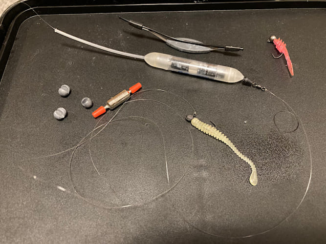 アジングのキャロ仕掛け！遠投で近場で釣れないアジを釣る！！