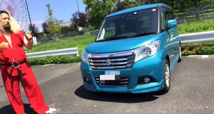 スト２のケンが車を壊すと思いきや車で演奏！ガチタンバリン奏者ツイートが面白い！