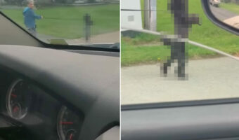 ユニークな方法で散歩を楽しんでいた犬。その姿を目撃した通りすがりのドライバーはビックリ仰天！！【海外・動画】