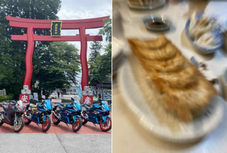 鳥居は歪むし食べ物と戦闘が始まっちゃう！壊れたカメラで撮影した写真が逆に素敵と話題！