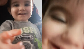 撮影中のスマートフォンを手に取った男の子。なんとそのまま走り出しちゃいました!!その時映っていた光景が楽しそうで愛らしい