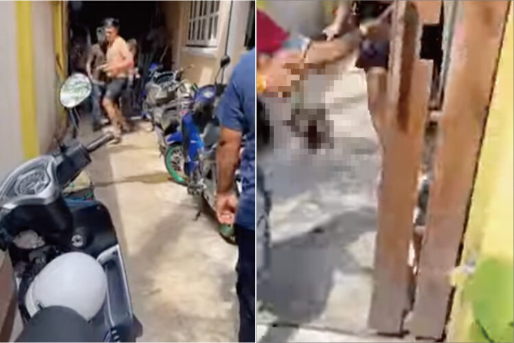 まるでパニック映画のワンシーン！？慌てた様子で逃げ惑う人たちの後ろから姿をあらわしたのは・・・【海外・動画】