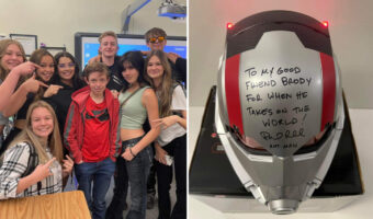 みんなが自分への寄せ書きを拒否・・・。いじめられっ子を救ったのは母のSNS投稿と、それに反応した多くの先輩とハリウッド俳優でした！