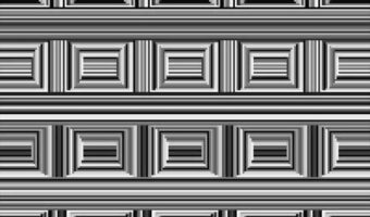 【錯視】みんなもやってみて！画像の中にある16個の円と板チョコのような長方形を同時に認識することはできない？