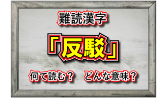 「反駁」とはどんな意味?「反論」との違いは?その読み方は?「反芻」とはまた別物??