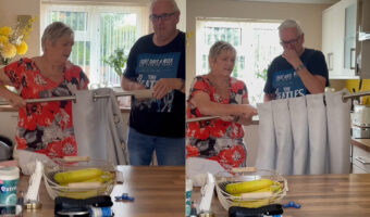 【ライフハック】トイレットペーパーの芯を使うとこんなにキレイになるの？夫婦はカーテンの見映えをよくする裏技の作業中！！【海外・動画】