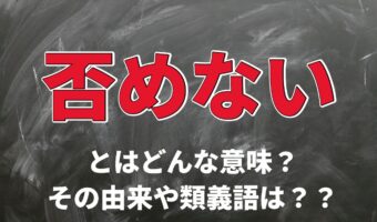 「否めない」とはどういう意味？その使い方には、実に日本人らしい表現があった