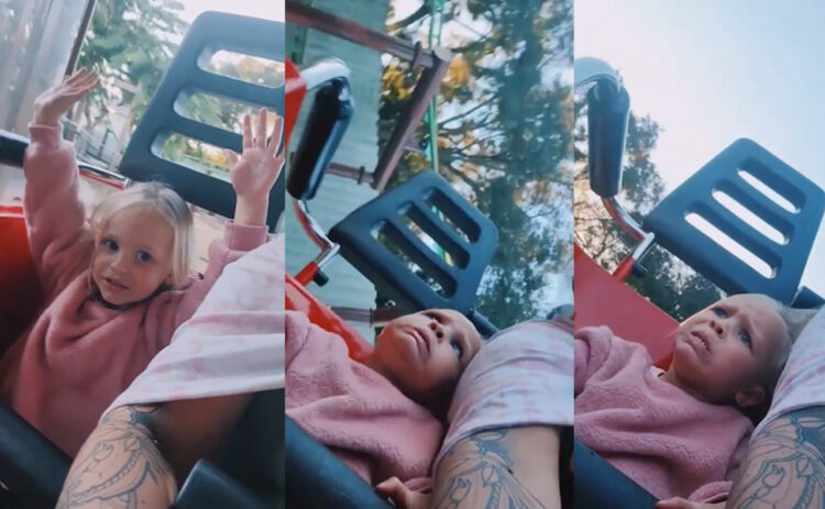 【動画】初めてのジェットコースターあるある！ワクワクが一変する4歳児の様子がかわいい