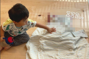 世界一可愛い寝かしつけ！でも2歳児が寝かしつけてるのは意外なモノだった！