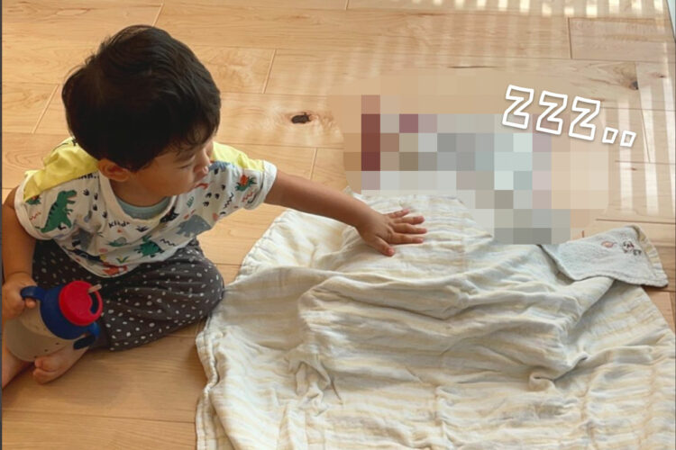 世界一可愛い寝かしつけ！でも2歳児が寝かしつけてるのは意外なモノだった！