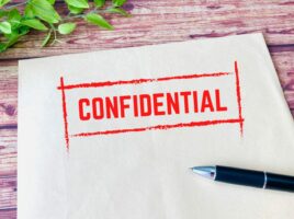 書類に「コンフィデンシャル（CONFIDENTIAL）」と書かれていたら・・・、その意味や目的はなに？？
