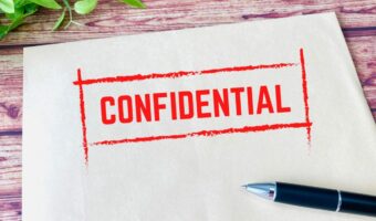 書類に「コンフィデンシャル(CONFIDENTIAL)」と書かれていたら・・・、その意味や目的はなに??