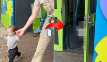 【300万再生オーバー】閉館後の遊び場に戻って、まだ遊びたい幼い女の子。そこで取った手段がかわいすぎるし、とってもクレバー!【海外・動画】