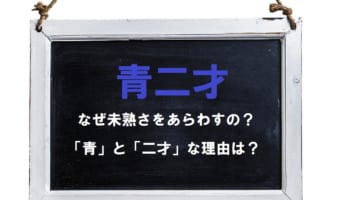 「青二才」がなぜ経験が乏しいことを意味するの?その由来を解説!