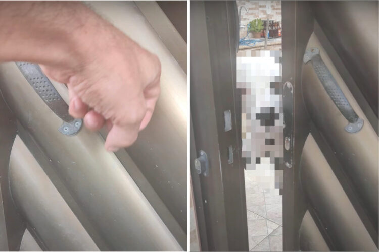 「開けてください」とドアをコンコンと叩いたら・・。ガチャッと開けてくれた家族の姿にビックリ！！【海外・動画】