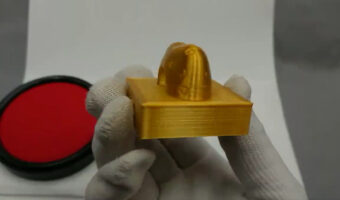 現代版の金印爆誕!3Dプリンターで作ってみました!金印の印影がまた面白い!漢委奴国王