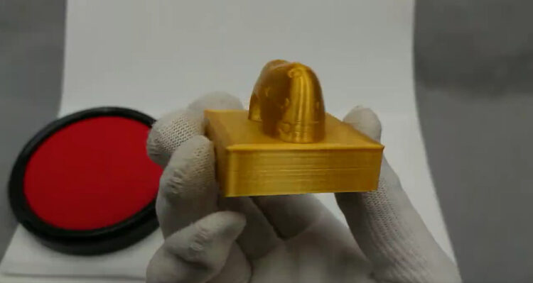 現代版の金印爆誕！3Dプリンターで作ってみました！金印の印影がまた面白い！漢委奴国王