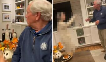 トリックビデオの撮影中に転倒したおばあちゃん。心配するおじいちゃんに、転んだおばあちゃんが見せたのは・・【アメリカ・動画】