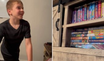 切ないジェネレーションギャップ。ビデオテープを知らない男の子の答えに、パパは固まってしまいました【海外・動画】