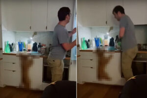 「ごはんだ！うれしいなあ！！」夕飯の時間になったのがうれしくて仕方がない愛犬。喜びが全身からあふれています！！【海外・動画】