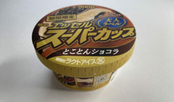 まるでサンデーを食べているみたい！？スーパーカップの新商品「大人ラベル」のアイスが美味しすぎた！！
