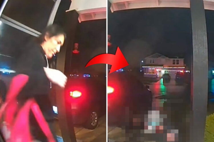 子供を迎えに行くため車に乗ろうと思ったら・・。夫婦揃って痛いハプニングに見舞われてしまいました！【アメリカ・動画】