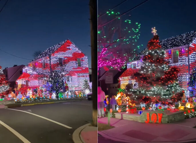 このお宅のクリスマスイルミネーションがスゴすぎる！力を入れてるなんてレベルじゃない・・！！【アメリカ・動画】