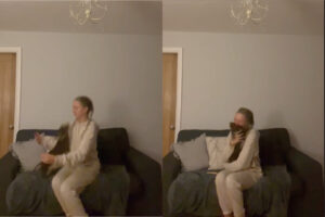 愛犬は飼い主さんのことが大好き！というか大好き過ぎる！？抱っこしてもらうと飼い主さんにキスの雨を降らします！！【海外・動画】