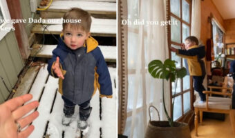 緊急クエスト!鍵がなくて家の中に入れない!困っているママを救え!幼い男の子が初めてのミッションに挑みました!!