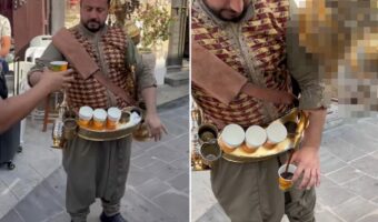 カタールのコーヒーの路上販売がスゴイ!こんな路上販売あったら絶対買いたい!