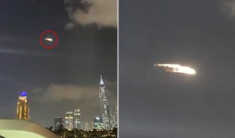 夜のドバイを襲うように突如上空に現れた火球。誰もが驚くその光景は怪奇現象かと思いきや、その正体はなんと・・【海外・動画】