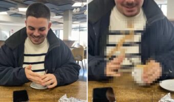 コーヒーカップの取っ手に指がハマって抜けなくなった?!しかも男性に降りかかった悲劇はこれだけではなく・・【海外・動画】