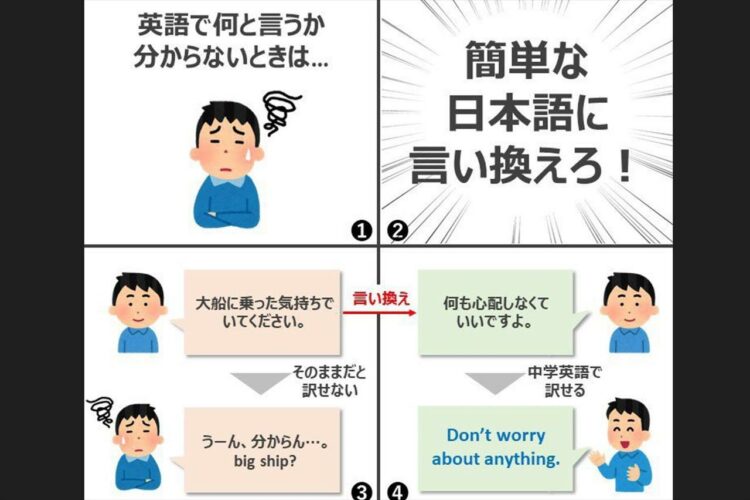 “英語を話せる人が頭の中でやっていること”が話題に！「これは納得！」「翻訳ソフトを使う場面でも使えるスキルですね」