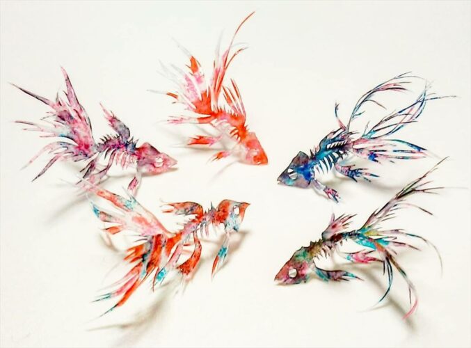 “紙で作ったとは思えない紙作品”が素敵だと話題に！「動き出しそうなくらいリアル」「紙とは思えない透明感」