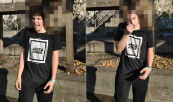 なんだかとても大きな帽子を被っているようにも見える男性・・。実は、『ある動物』がその肩に乗っているんです！！【海外・動画】