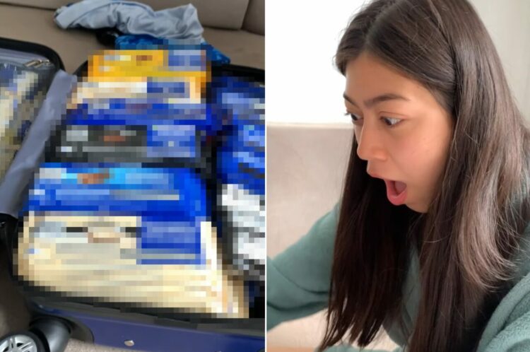 プレゼントに口を大きくあんぐり・・。女性が旦那さんから贈られたものとはいったい？！？！