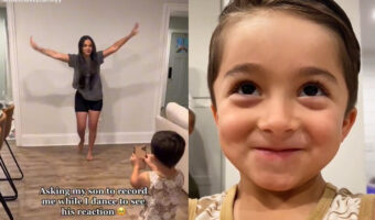 TikTokで人気の動画!「ダンスを撮影して」とカメラを持たせて実は撮影者の表情を撮影する動画が面白い!
