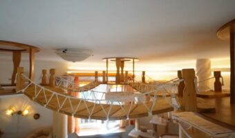 お家の天井は猫の王国！天井を見上げると、そこには猫たちのためのステキな空間が広がっています！！