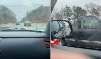 いったいどうなってるの?!対向車線を走る車かと思えば進行方向は同じだし、バック走行しているのかと思いきや・・実は車の内装が全部逆だし?!