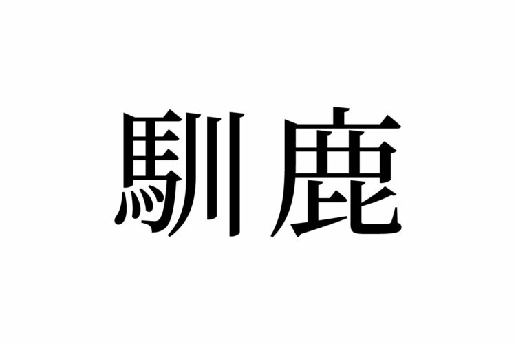 【読めたらスゴイ！】「馴鹿」ってどんなシカ！？動物の名前！？この漢字、あなたは読めますか？