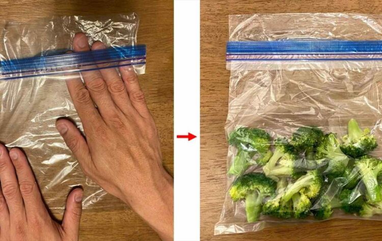 ジッパー付き袋を再利用する凄いライフハックに反響！「これは天才すぎる」「考えもつかなかった再利用法」