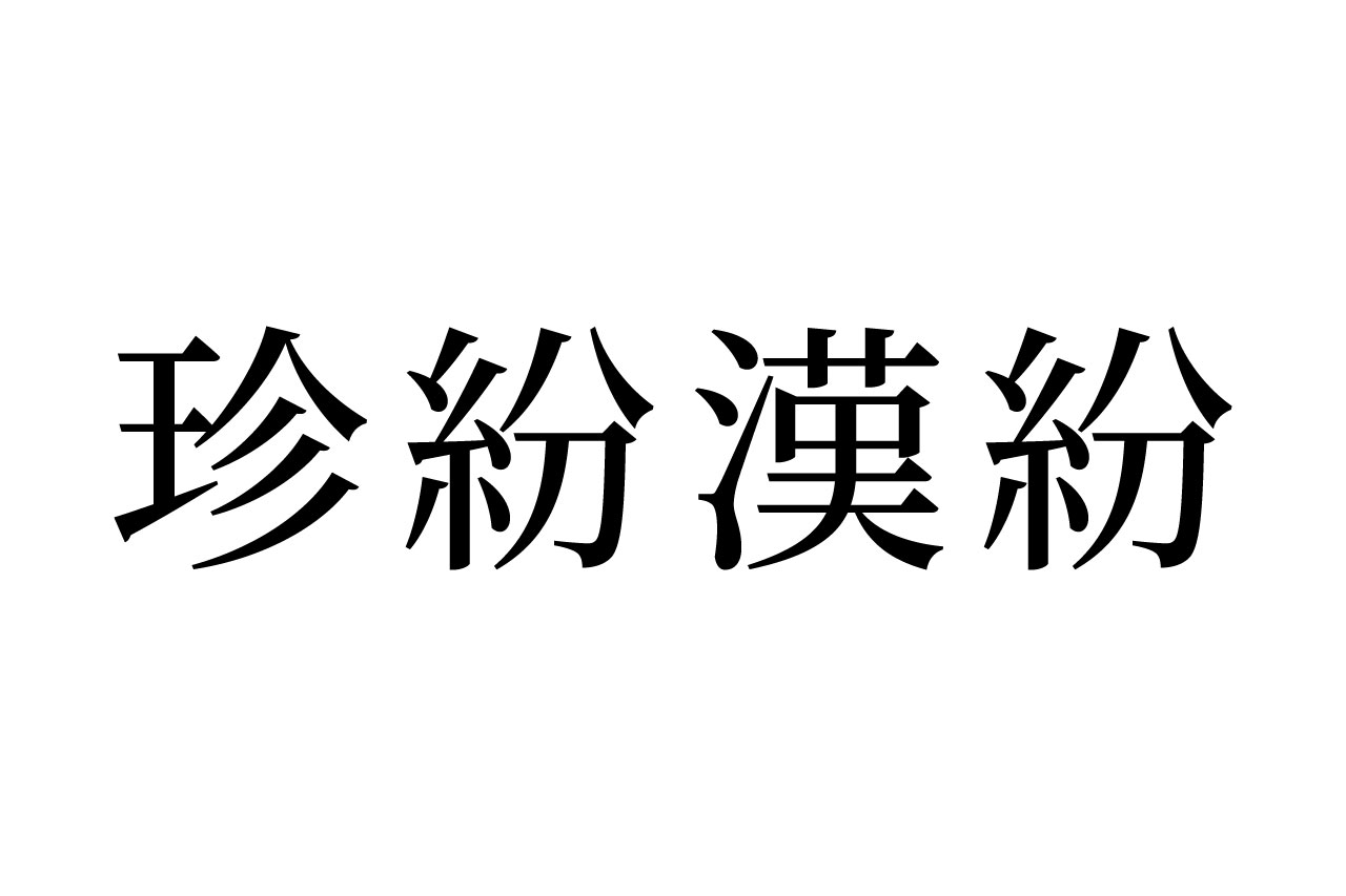 【読めたらスゴイ！】「珍紛漢紛」って何のこと？普通に読んでも大丈夫！？この漢字、あなたは読めますか？