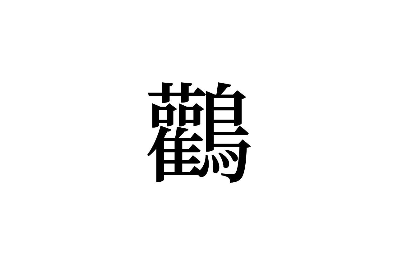 【読めたらスゴイ！】「鸛」って何のこと？総画数は28画！この漢字、あなたは読めますか？