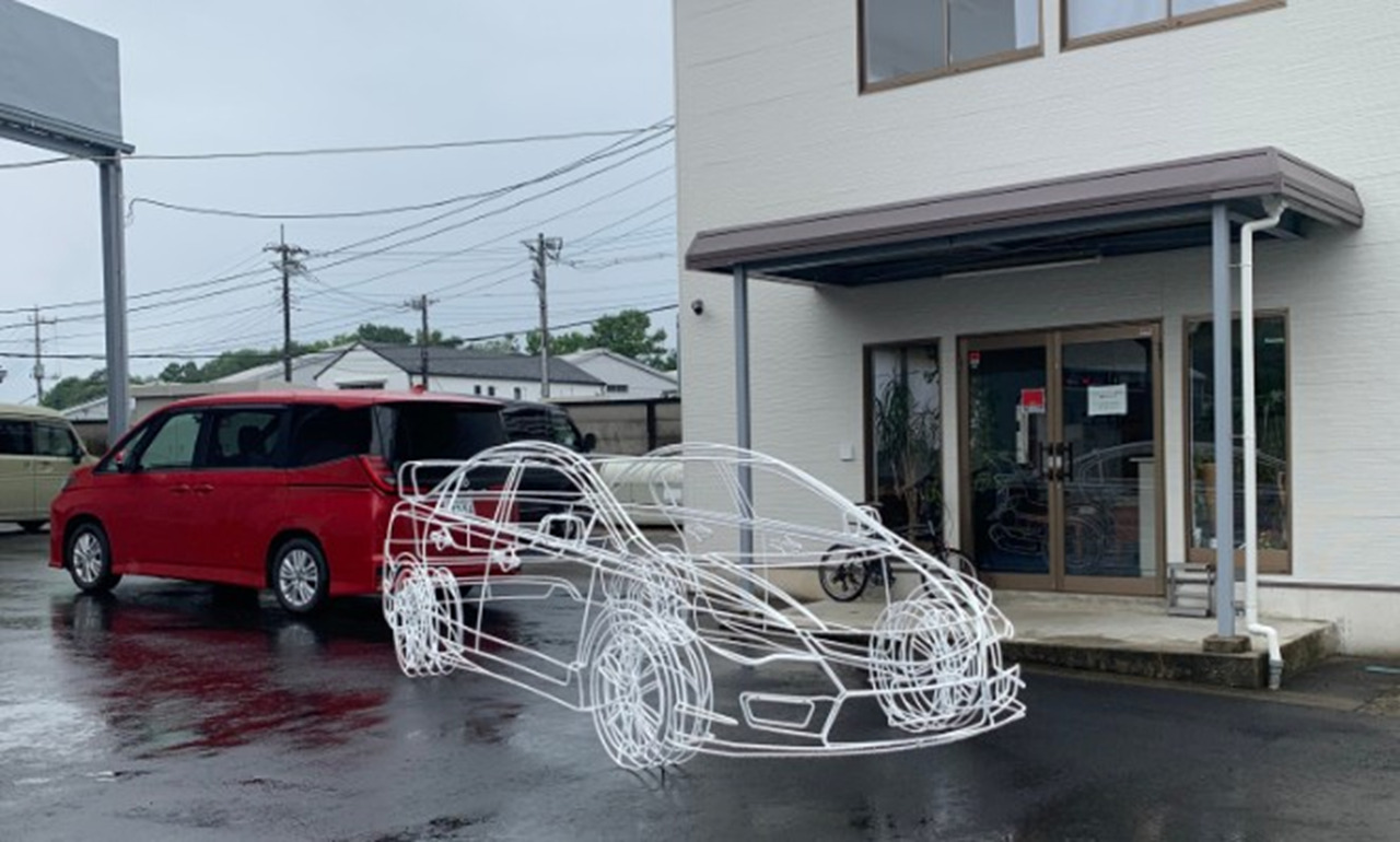 これ絵じゃないんです！脳がバグる車の模型が発見され話題に！