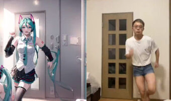 おじさんでも初音ミクになれる！？おじさんがAIの力で美少女になって踊るクセスゴ動画が話題！