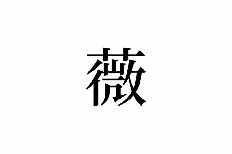 【読めたらスゴイ！】「薇」って何のこと！？薔薇（バラ）のラだよね！？この漢字、あなたは読めますか？