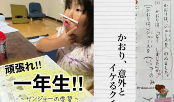 頑張れ1年生!娘の解答と母のツッコミが面白い