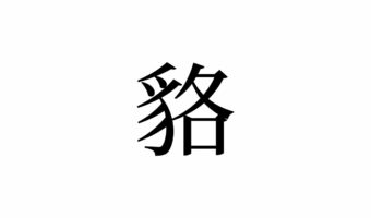 【読めたらスゴイ！】「貉」って何のこと！？きっと聞いたことあるハズ！この漢字、あなたは読めますか？
